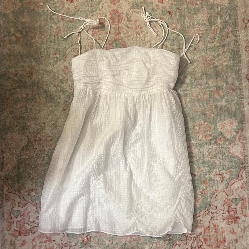 White babydoll style Dress